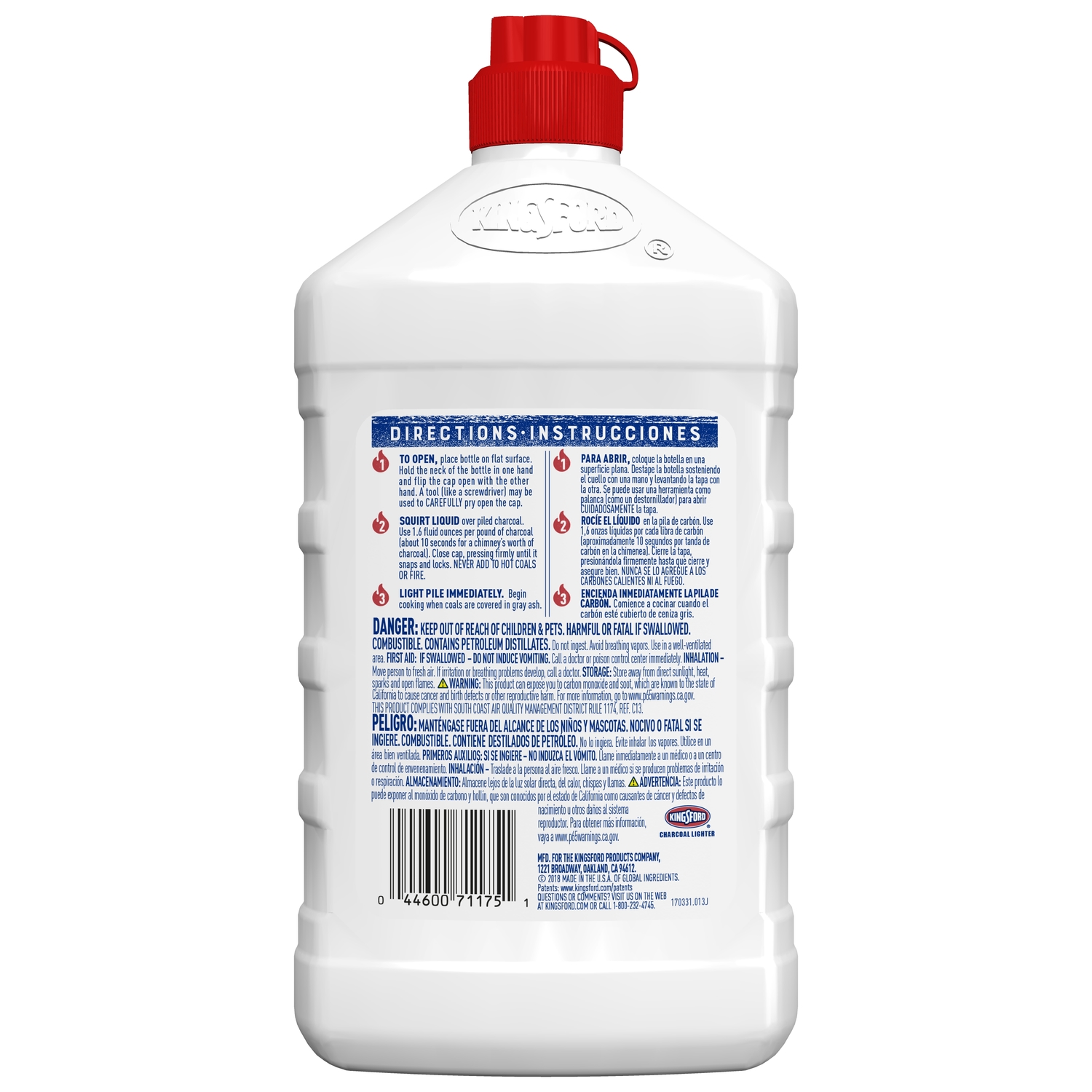 Kingsford Charcoal Lighter Fluid 32 oz