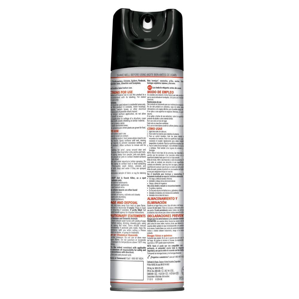 Real-Kill 17.5 oz. Ant and Roach Insect Killer Aerosol Spray HG-96320