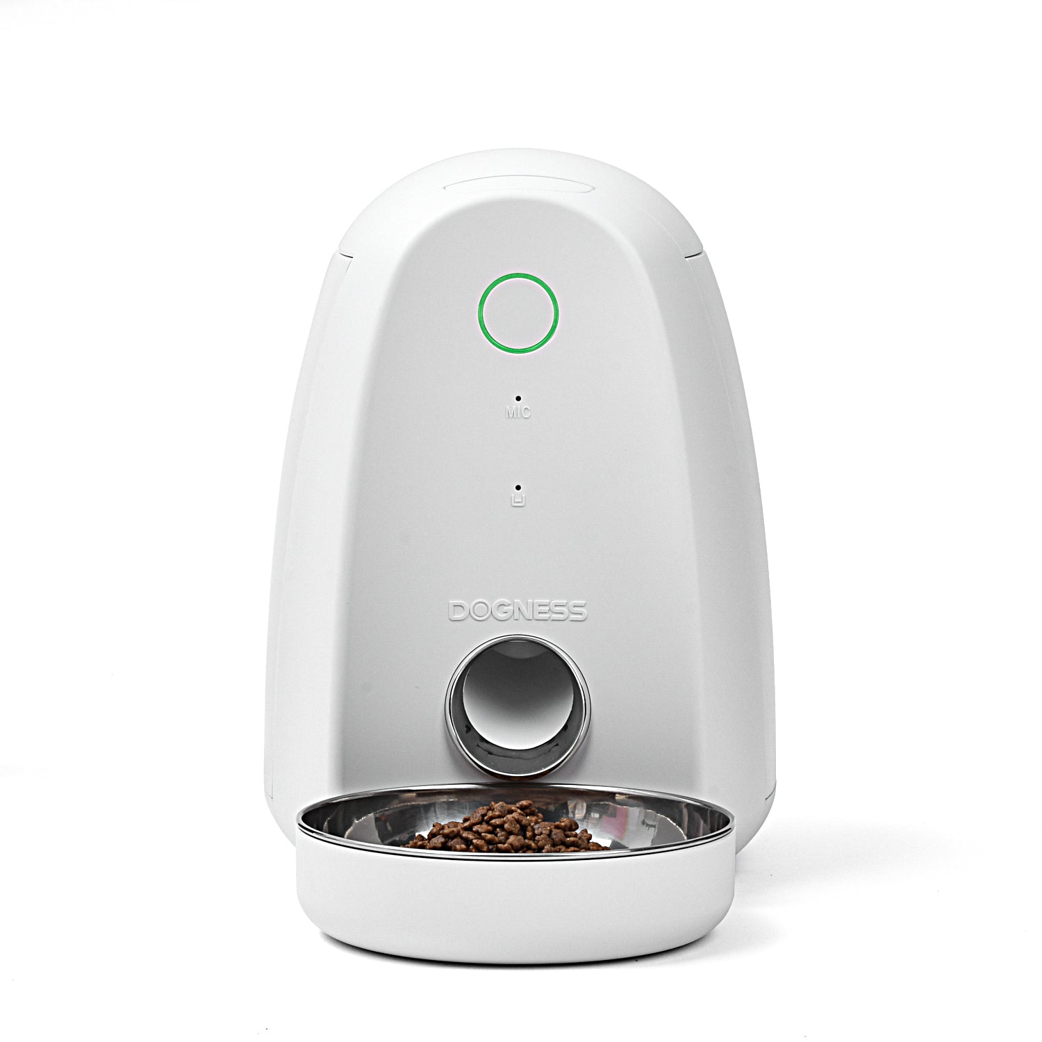 Dogness Mini App Feeder for Dogs， Cats， and Pets， holds up to 2 Liters of dry food