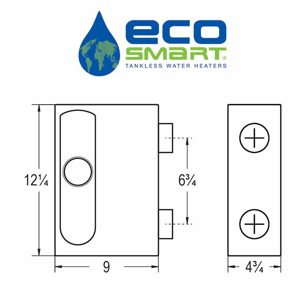 EcoSmart Smart SPA 11 Tankless Electric Spa Heater 11 kW 220 V Smart SPA 11