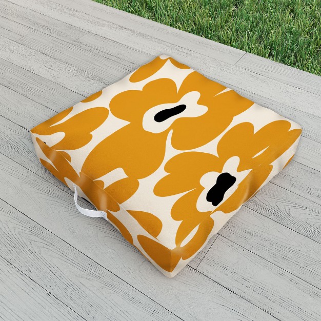 Miho Spring Summer Garden Outdoor Floor Cushion Deny Designs