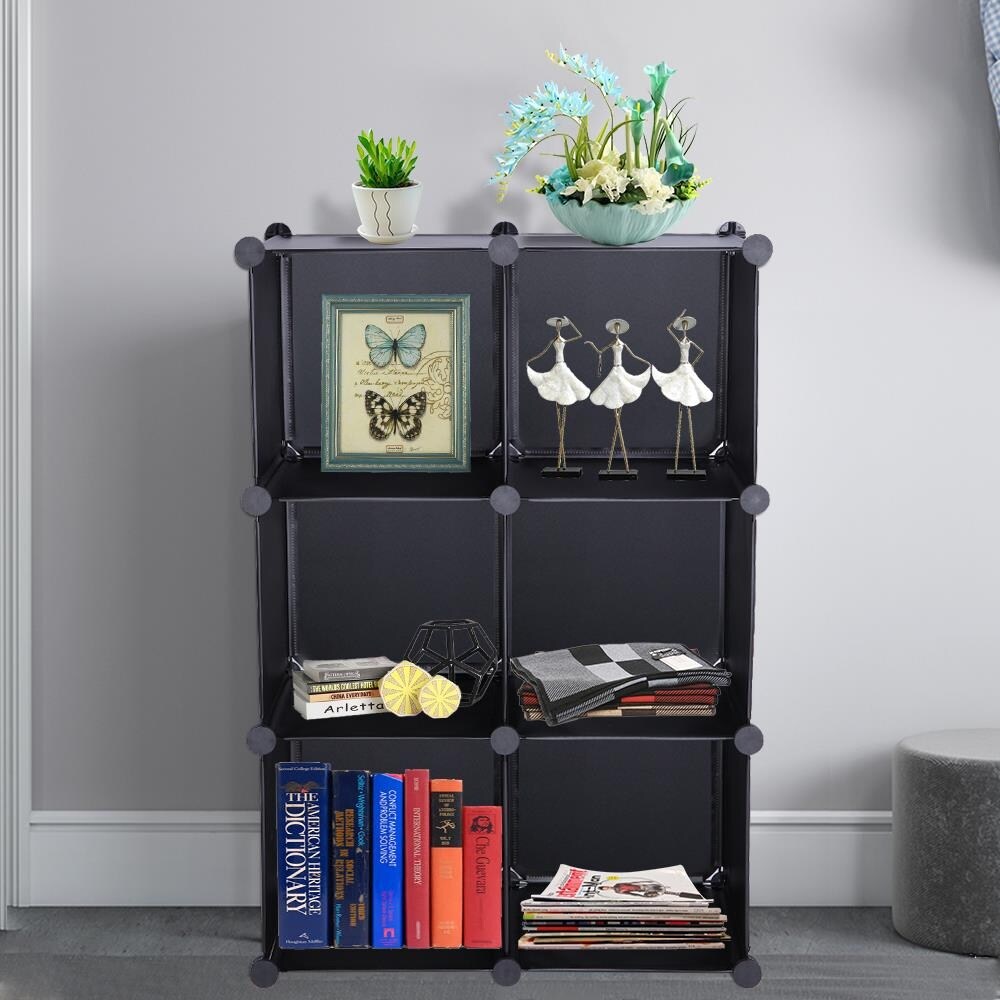 6 Cube Closet Organizer Storage Shelves Cube Storage