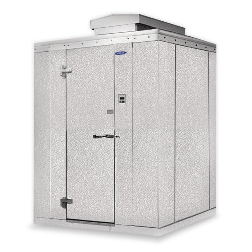 Nor-Lake KODF7788-C - Kold Locker Walk-In Freezer - Outdoor， Quick Ship， 8 ft. x 8 ft. With Floor， Right Hinge