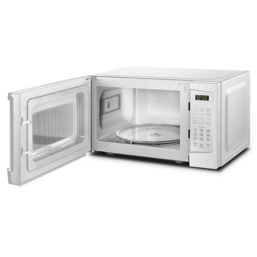 Danby 20-inch, 1.1 cu.ft. Countertop Microwave Oven with Auto Defrost DBMW1120BWW