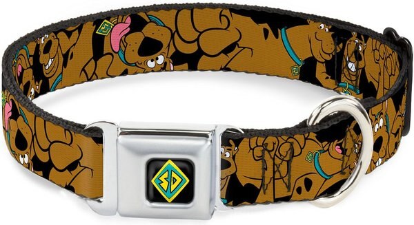 Buckle-Down Scooby Doo Polyester Dog Collar