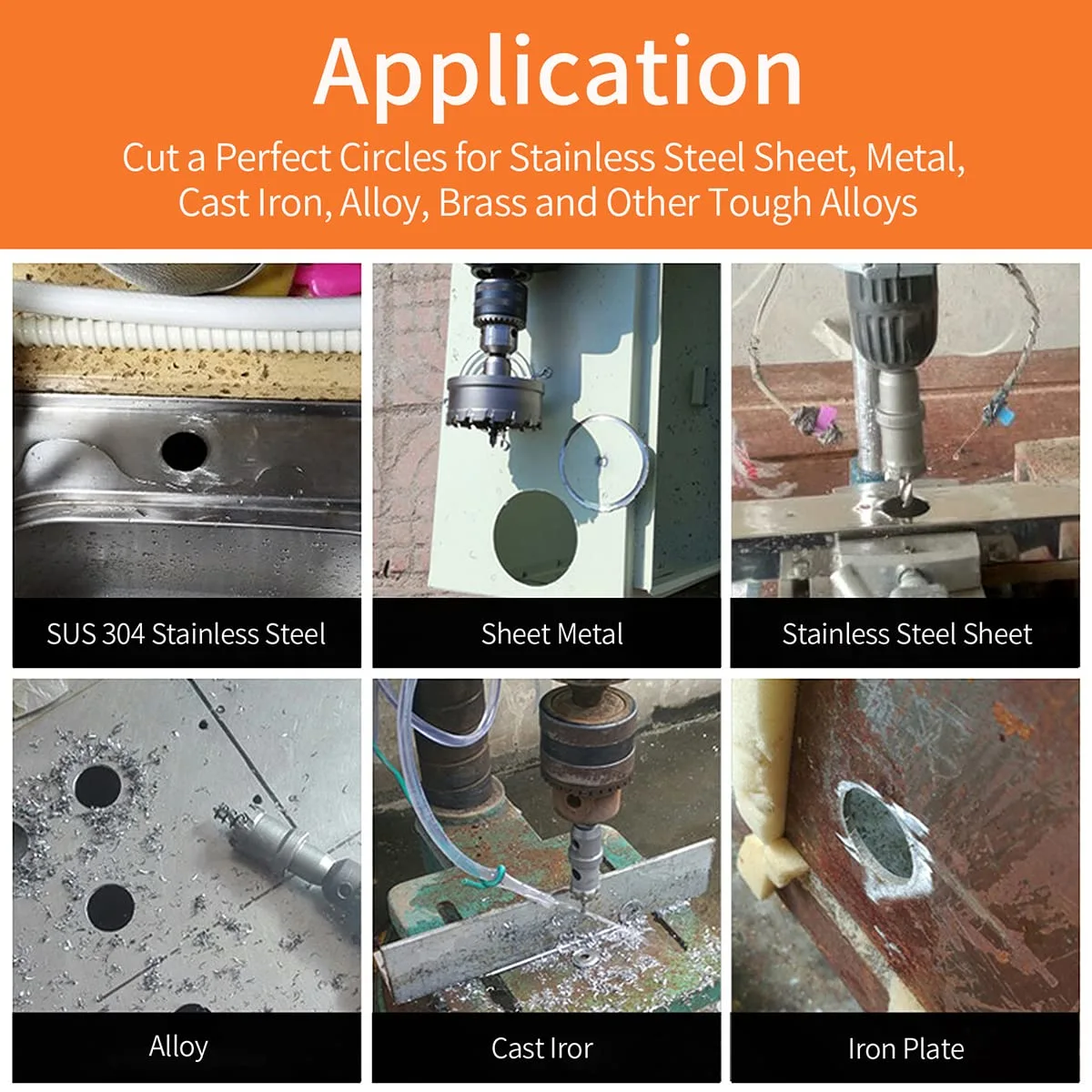 💥German Factory Wholesale Price Sales💥Carbide Hole Saw Stainless