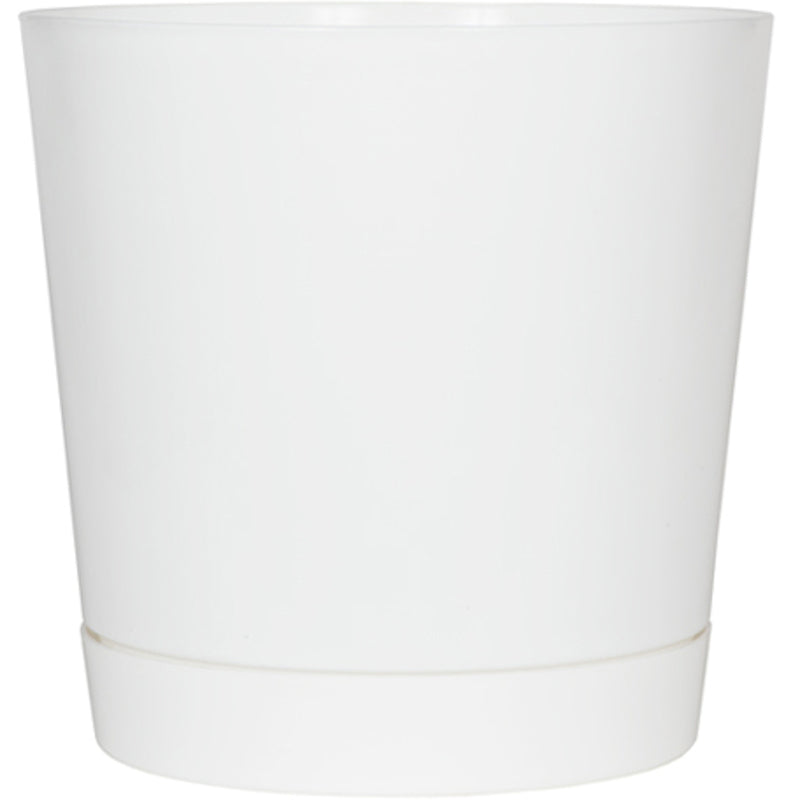 FLOWER POT WHITE 10