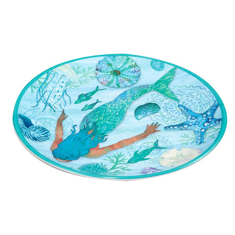 Certified International Serene Seas 2-pc. Melamine Platter Set