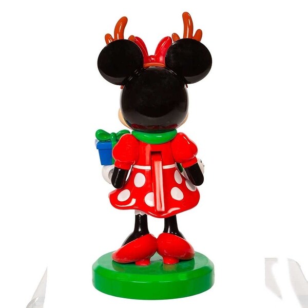 Kurt Adler 6Inch Disney© Minnie Mouse With Tree Nutcracker