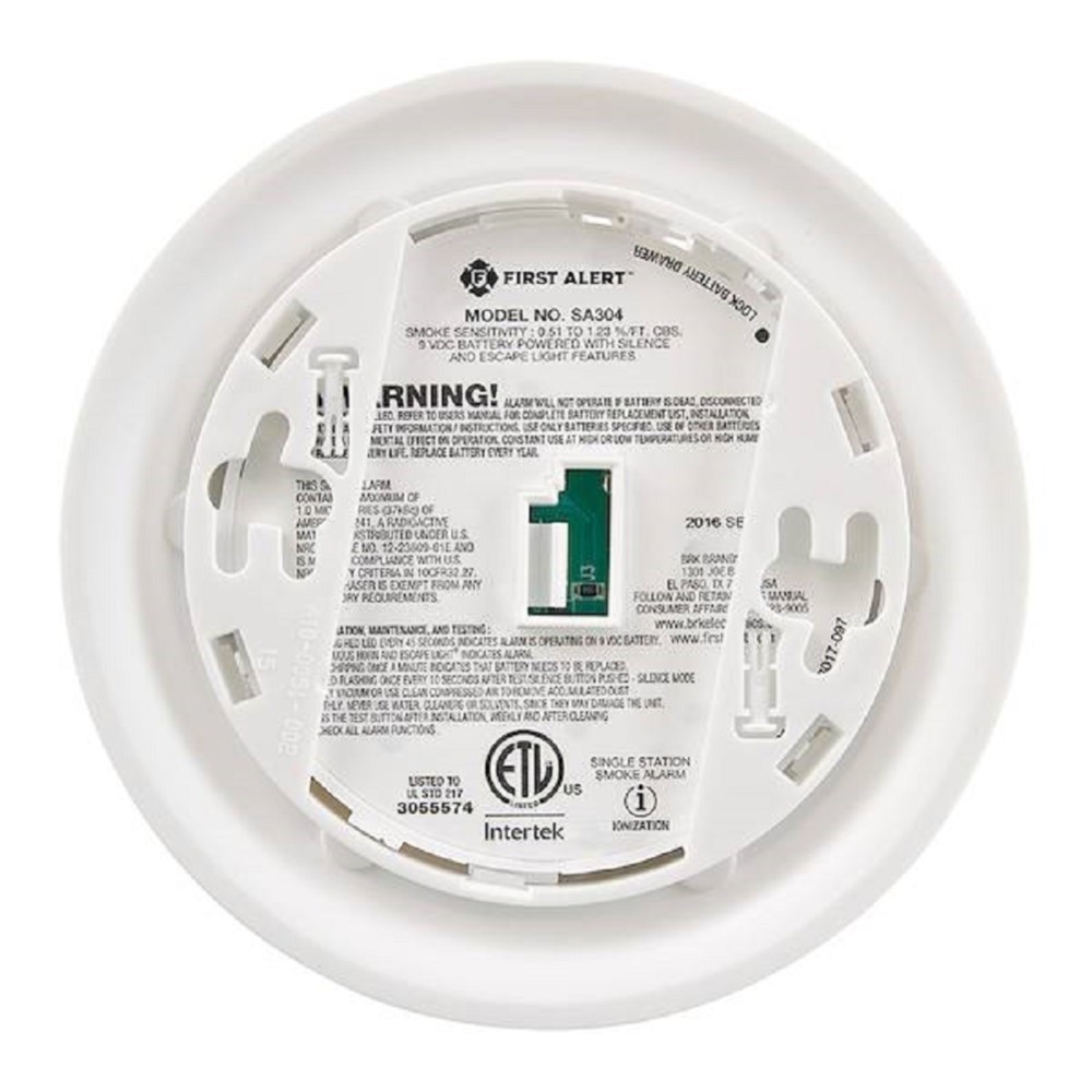 Smoke Alarm with Escape Light ;