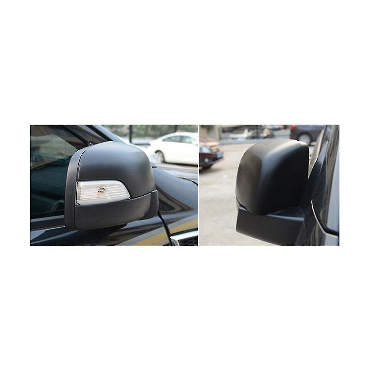 Exterior Rear View Mirror Cover Trim Black For 2012-2020