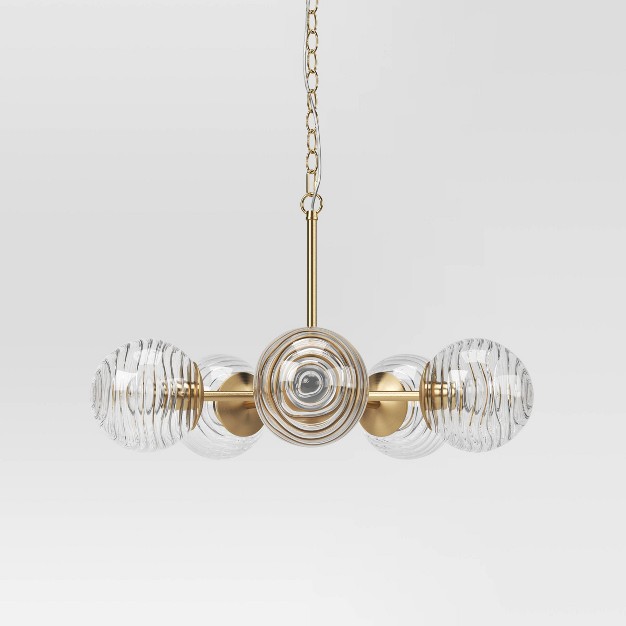 Glass Orb Ceiling Chandelier