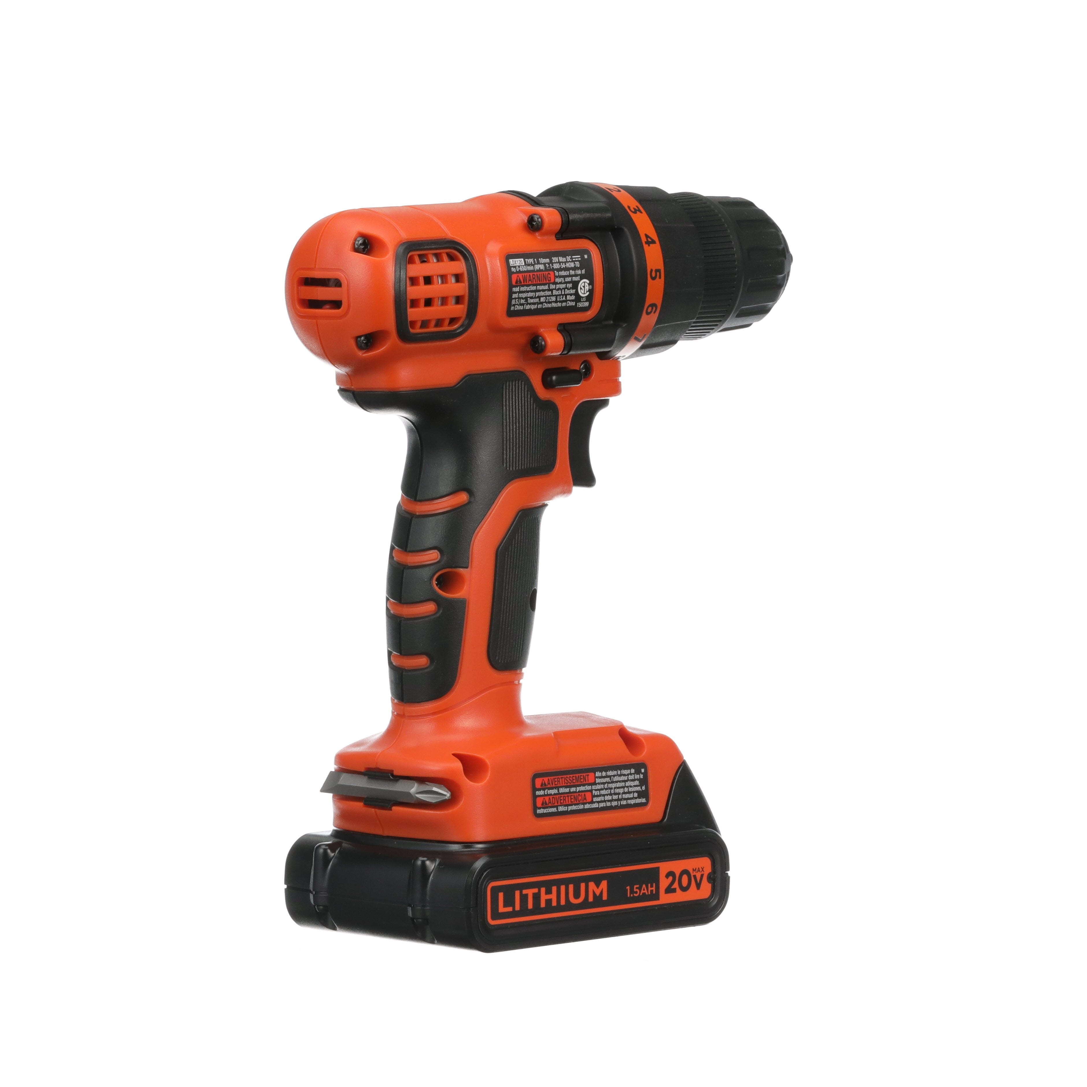 20V MAX* Cordless Drill / Driver, 3/8-Inch