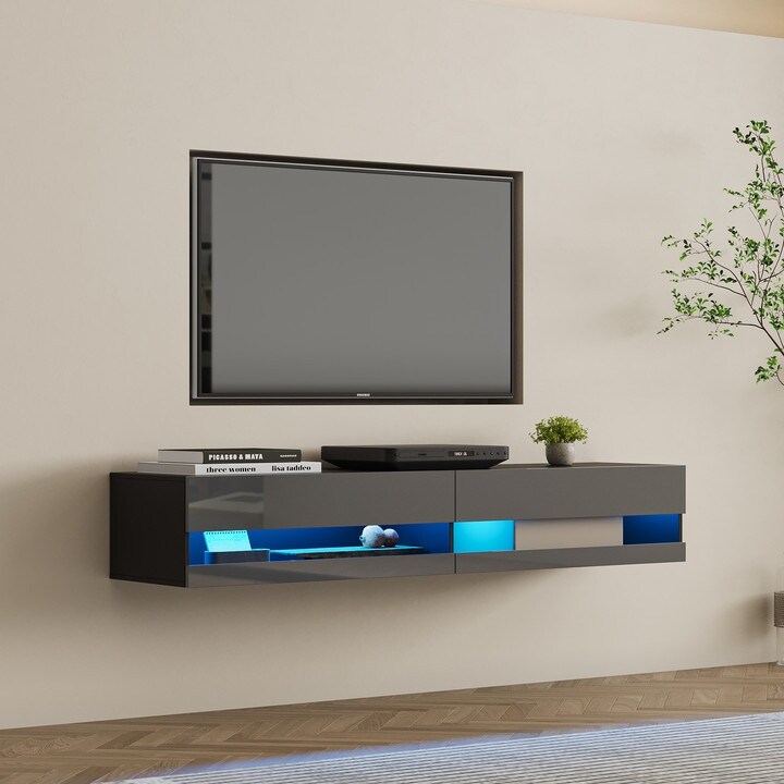 Fireplace TV Stand for 80\