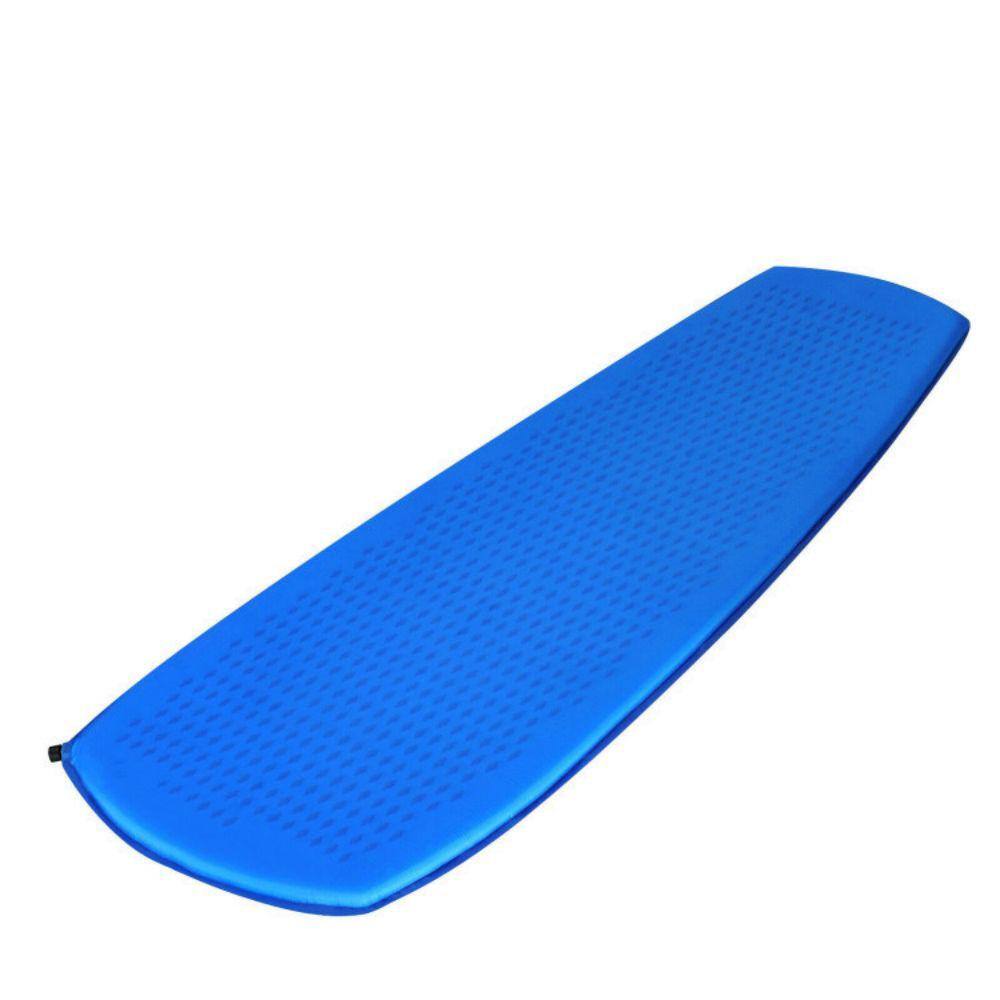 Afoxsos 79 in. L x 26 in. W Light Blue Nylon Outdoor Portable Sleeping Pad Lightweight Sleeping Mat for Hiking Camping HDDB1768