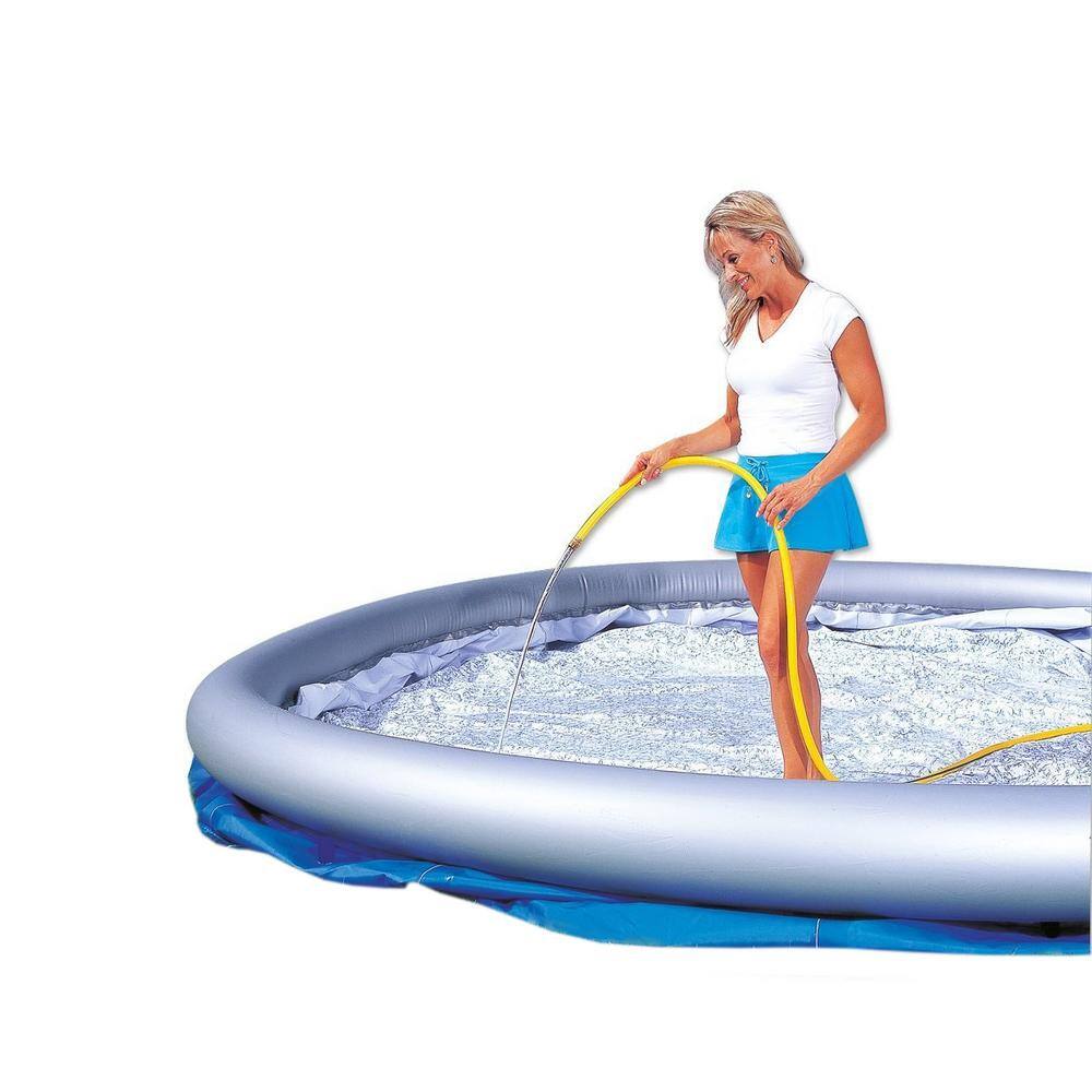 Bestway 12 ft. Round 30 in. D Fast Set Inflatable Above Ground Swimming Pool with Filter Pump (2-Pack) 2 x 57275E-BW