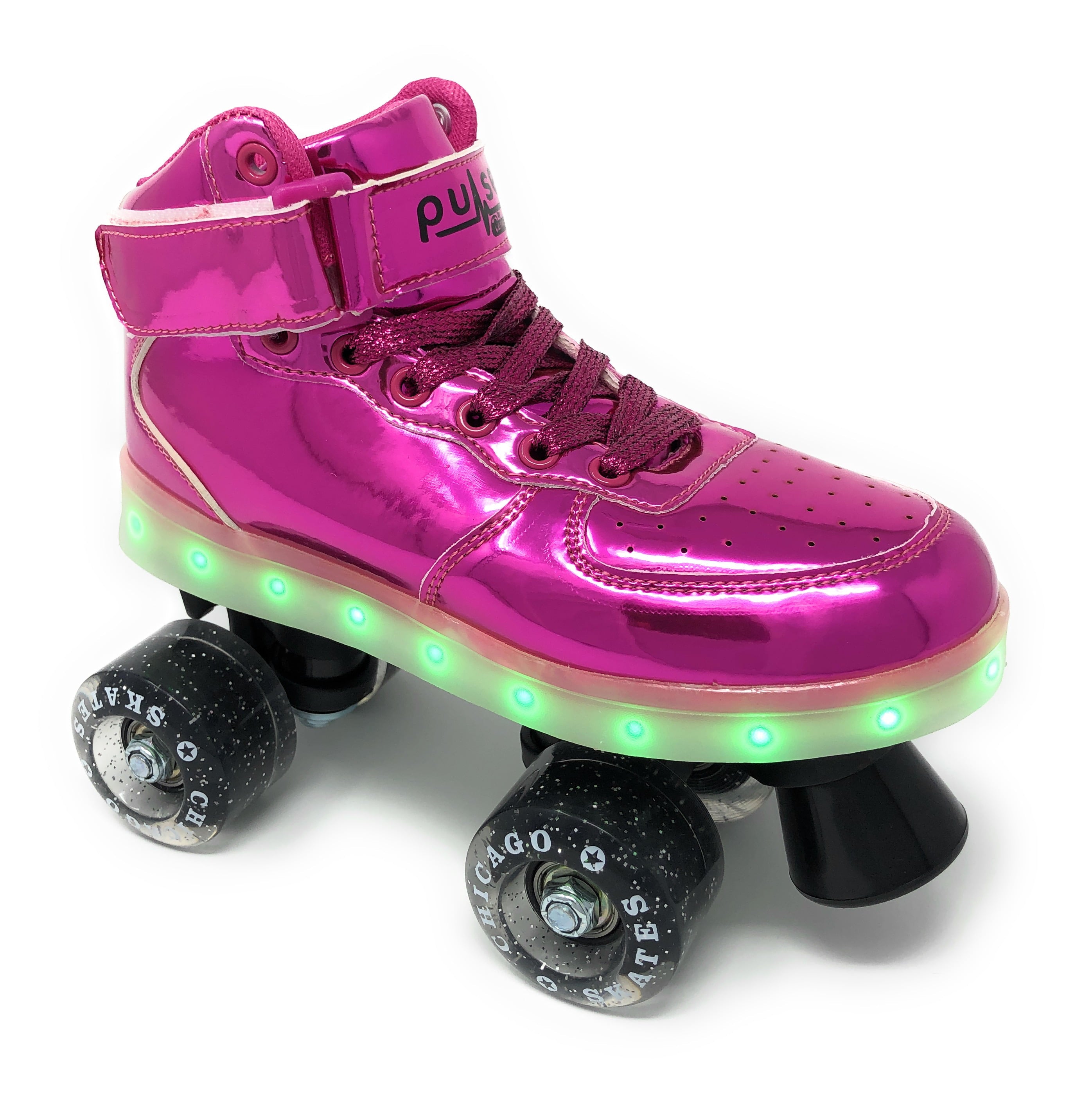 Chicago Skates Pulse Roller Skate， Pink， Size 08