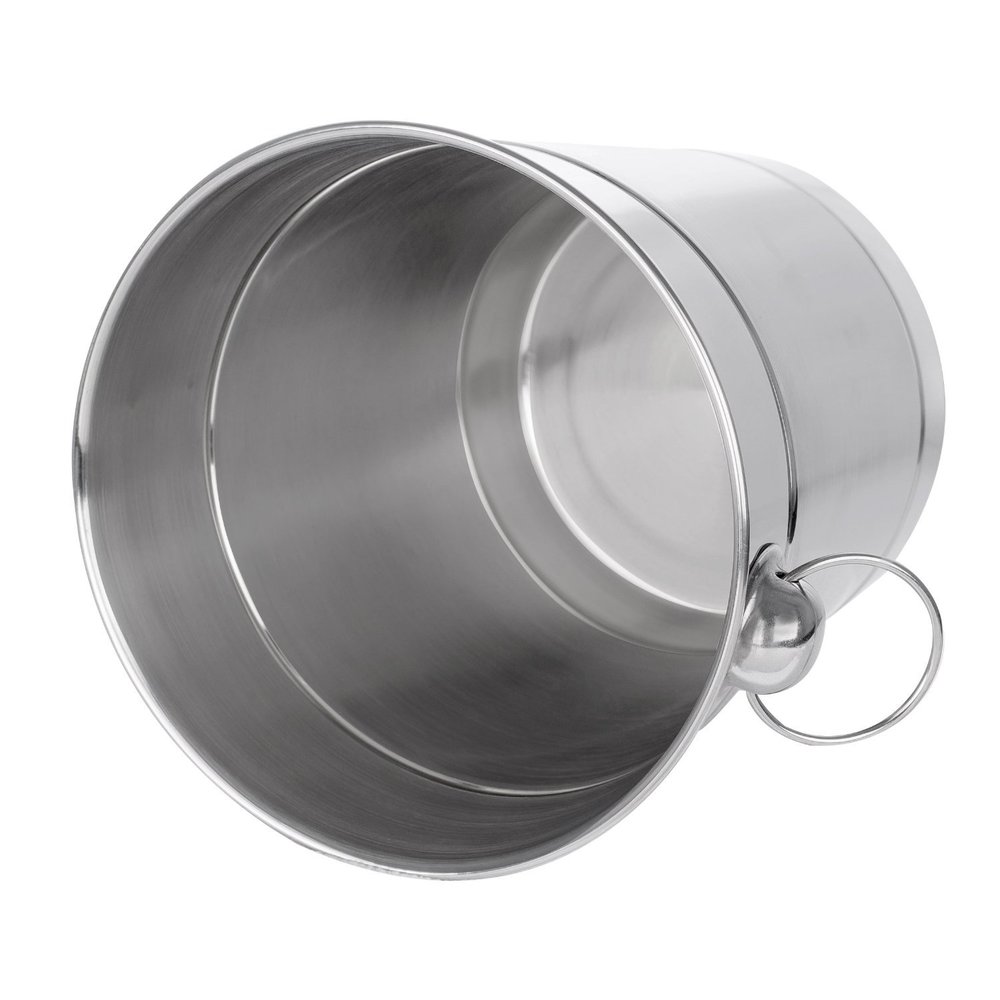 BirdRock Home Stainless Steel Wine Bucket with Stand