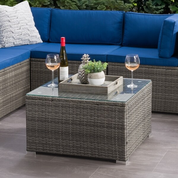 Parksville Square Patio Coffee Table，Grey