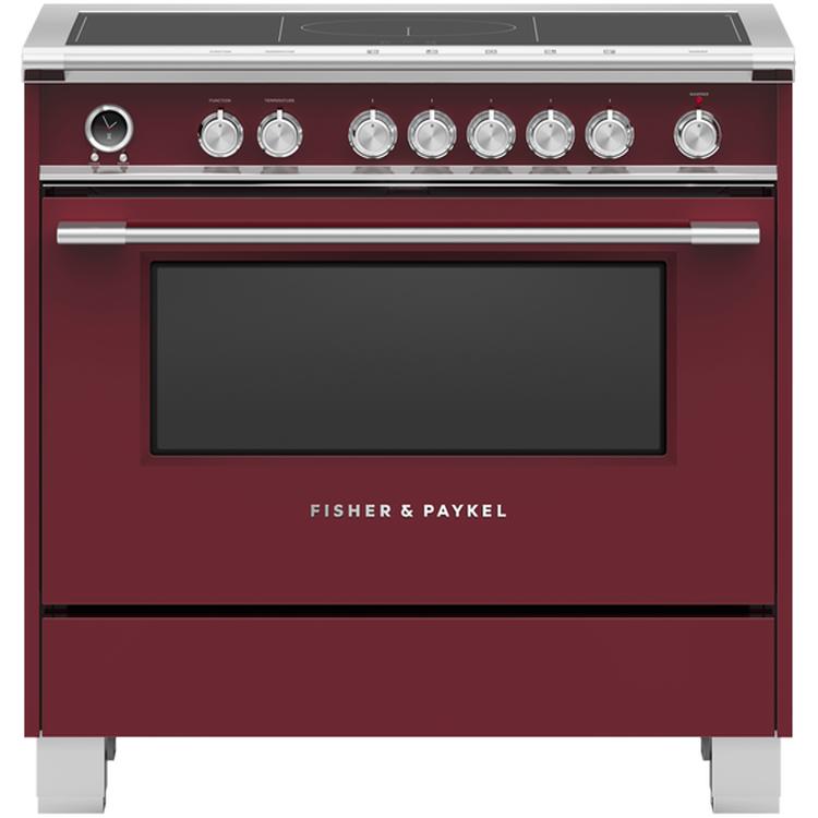 Fisher & Paykel 36-inch Freestanding Electric Range with Induction Technology OR36SCI6R1