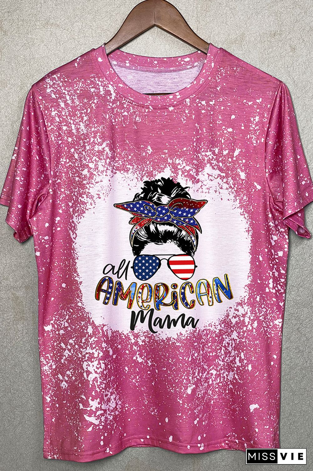 All American Mama Graphic Tee Wholesale