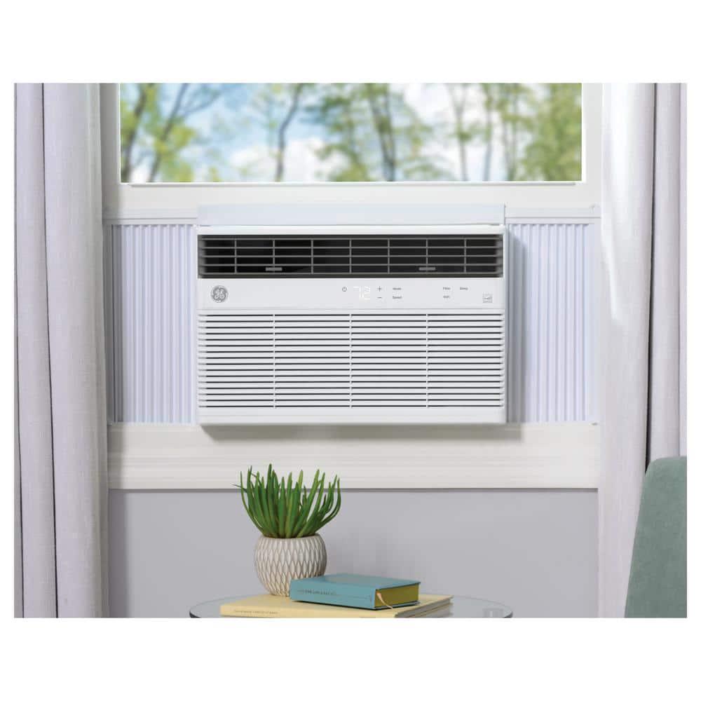 GE 1830017800 BTU 230208Volt Window Air Conditioner for 1000 sq ft Rooms with WiFi and Remote in White ENERGY STAR