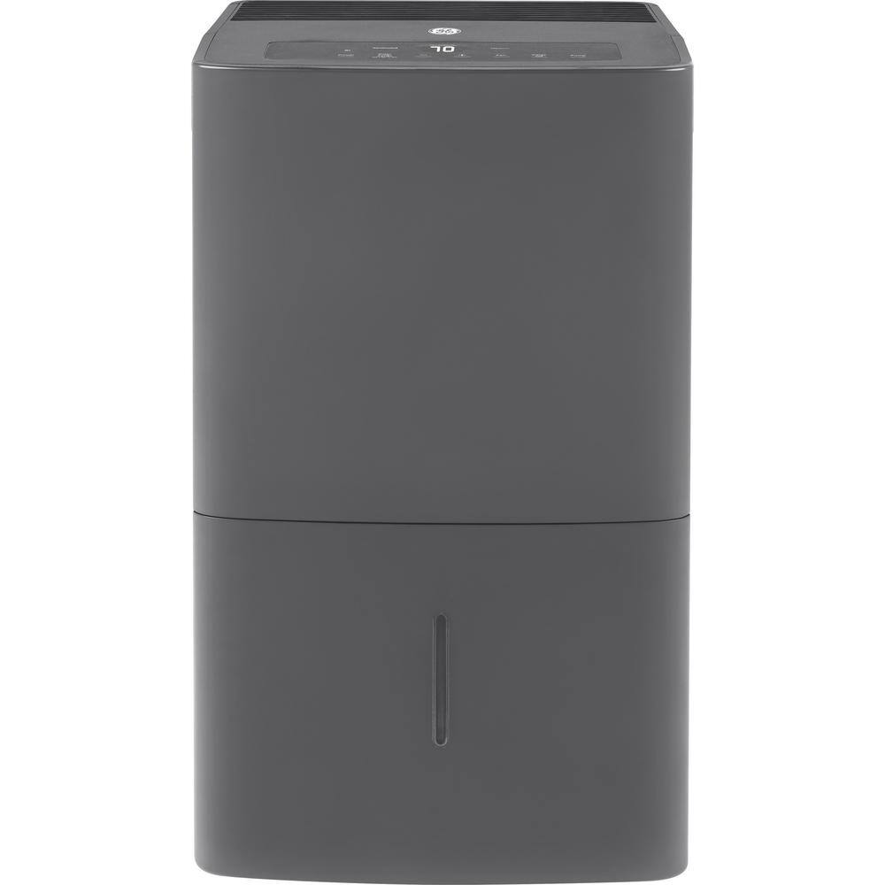 GE 50 pt. Dehumidifier with Built-in Pump for Basement Garage or Wet Rooms up to 4500 sq. ft. in Grey ENERGY STAR APEL50LZ