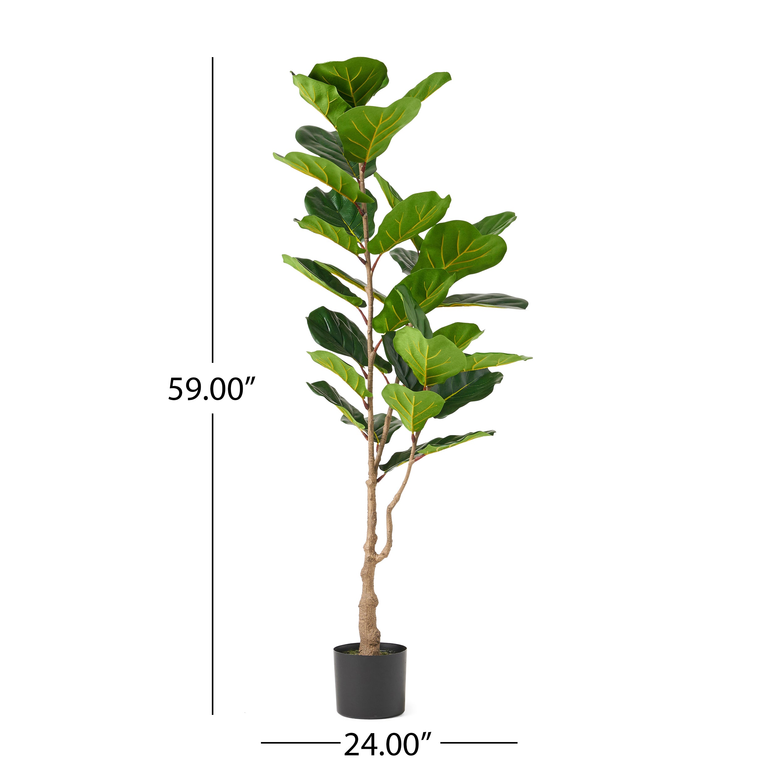 Stilwell Artificial Fiddle-Leaf Fig Tree