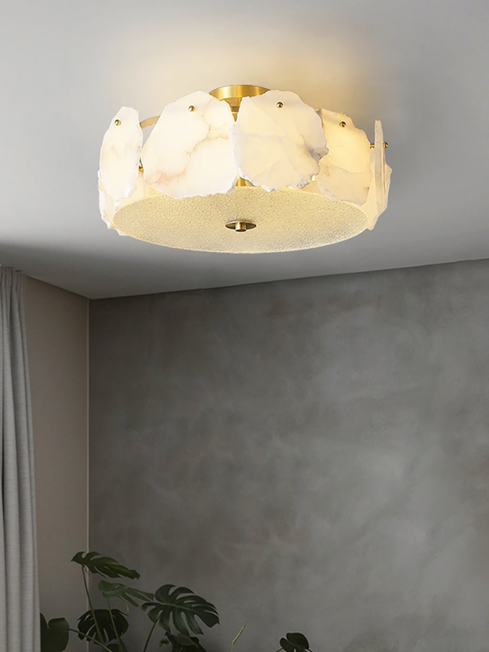 Valeria Alabaster Ceiling Lamp