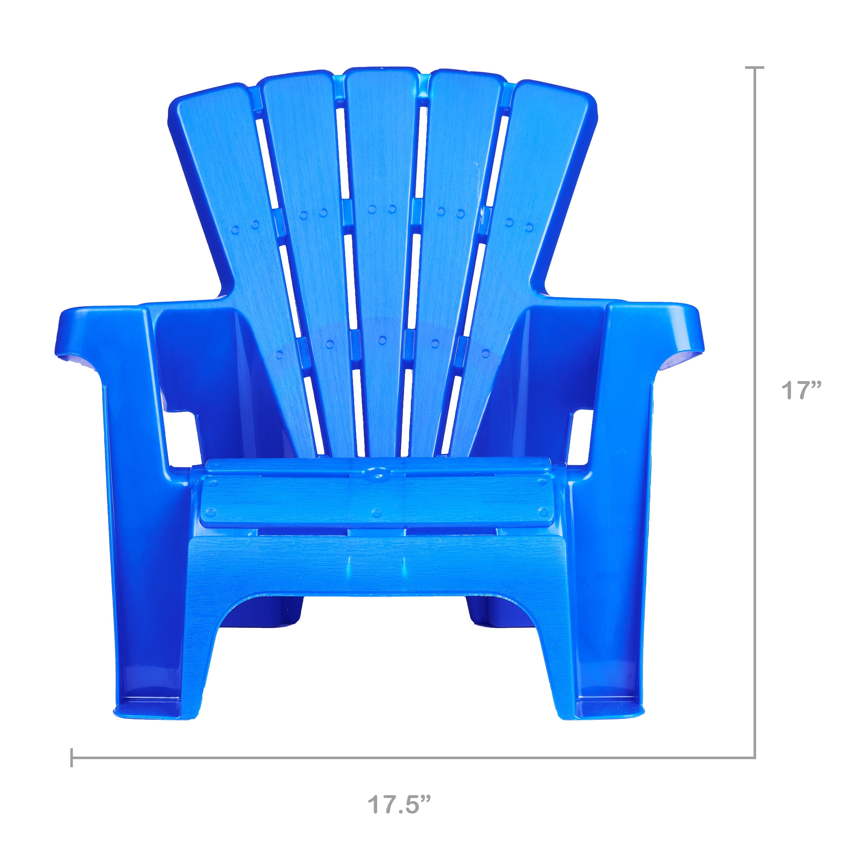 Play Day Adirondack Chair, Assorted Colors, 17