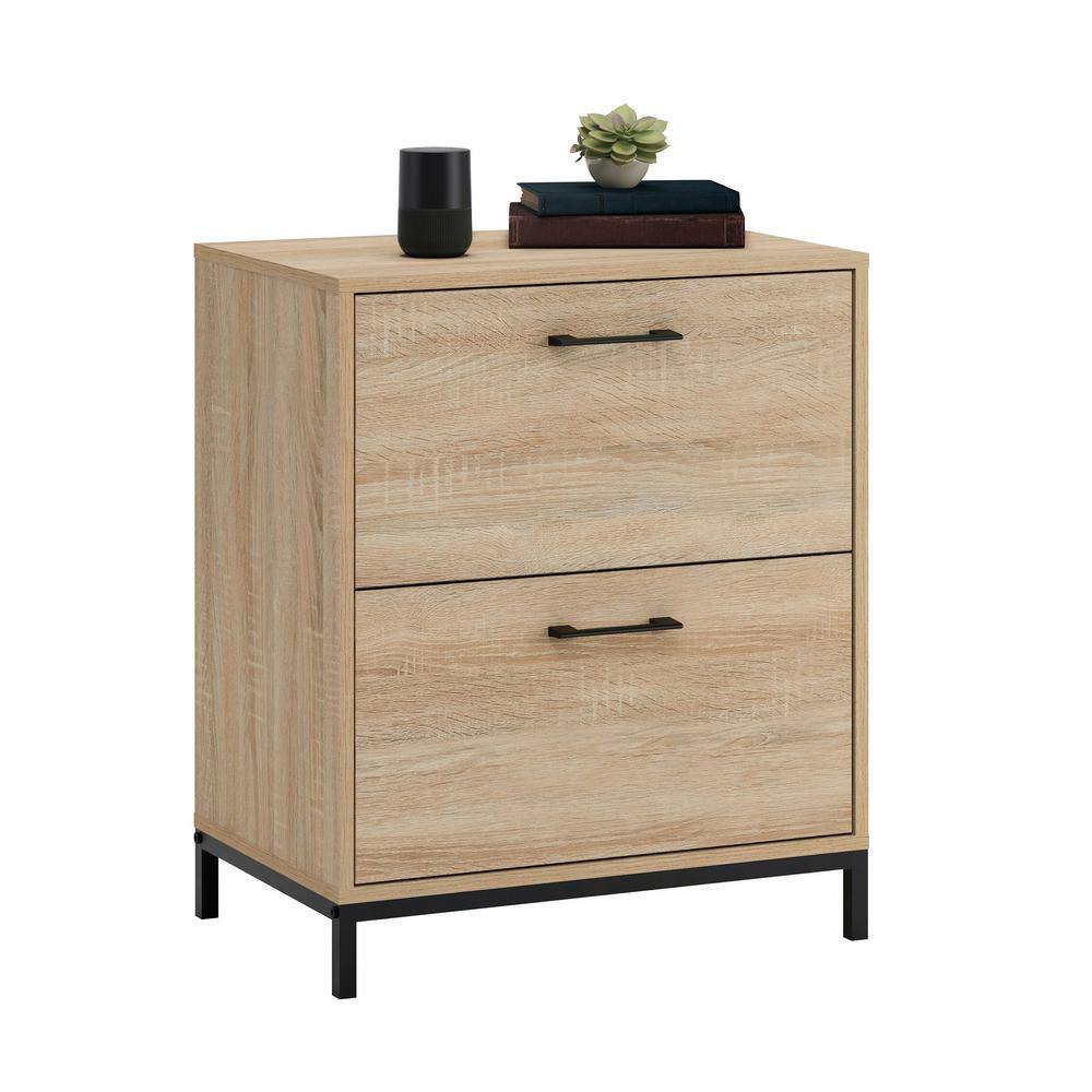 SAUDER North Avenue Charter Oak Decorative Lateral File Cabinet with 2-Drawers 427280