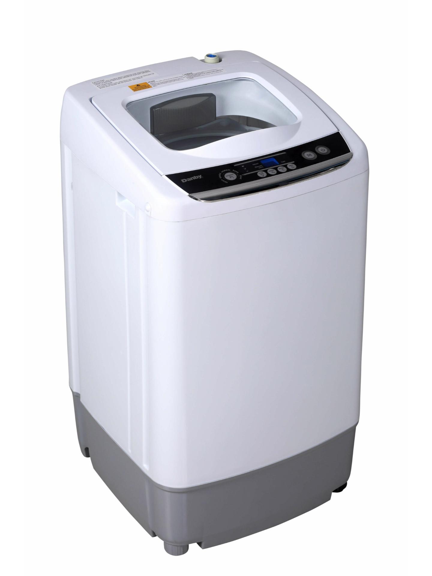 Danby DWM030WDB6 Danby Compact 0.9 Cu. Ft. Top Load Washing Machine For Apartment