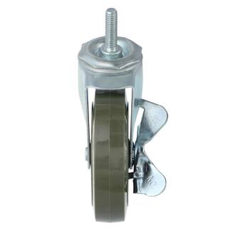 HDX 4 in. Industrial Casters with Bumper (4-Pack) 30260PS-2