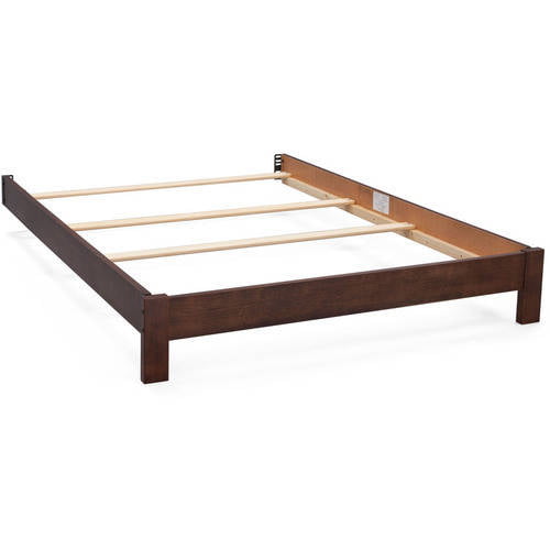 Delta Children Full Size Platform Bed Kit, Rustic Oak