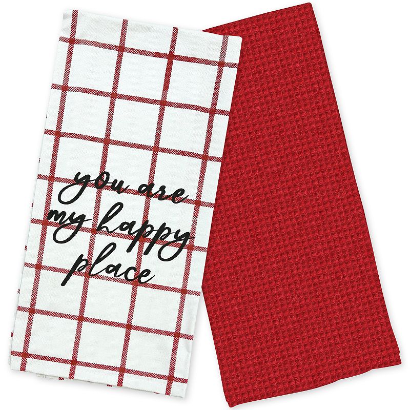 Homewear 2-pc. Happy Places Kitchen Towel Set