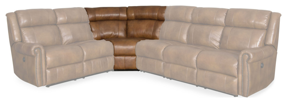 Hooker Furniture SS461 CW 185 63 3/4 quotW Leather Sectional Corner   Sectional Sofas   by Buildcom  Houzz