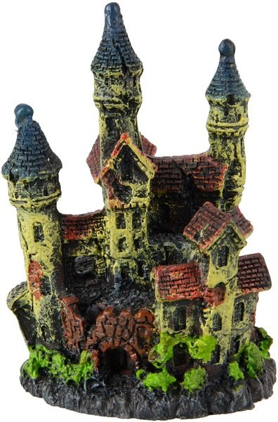 Underwater Treasures Mini Castle Fish Ornament