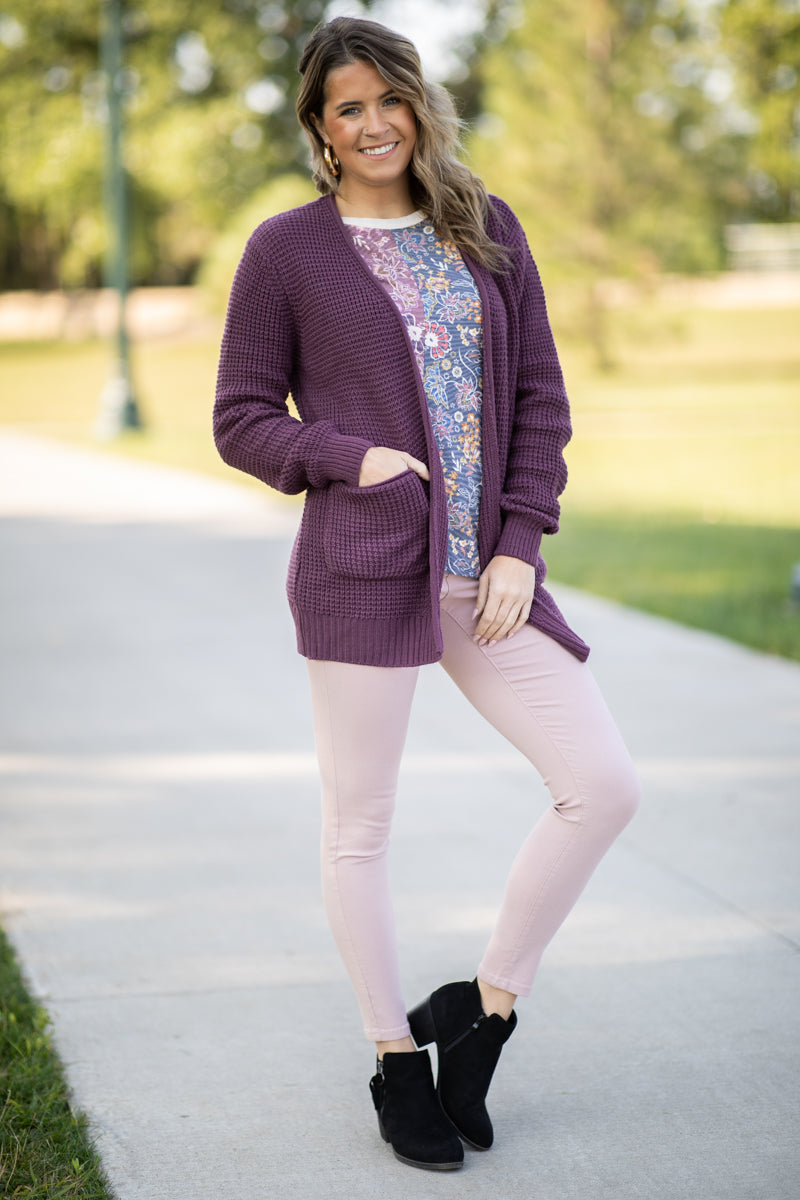 Charcoal Multicolor Paisley Floral Print Top