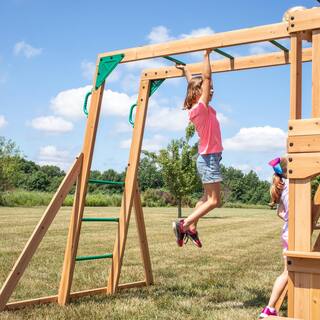 Backyard Discovery Montpelier All Cedar Swing Set 30211FCOM