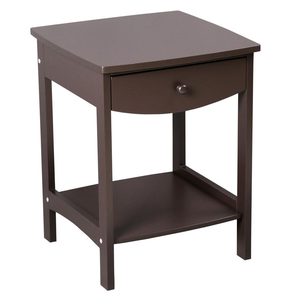 Ktaxon Night Stand Bedside Table Bedroom Furniture Stroage Shelf Modern Coffee