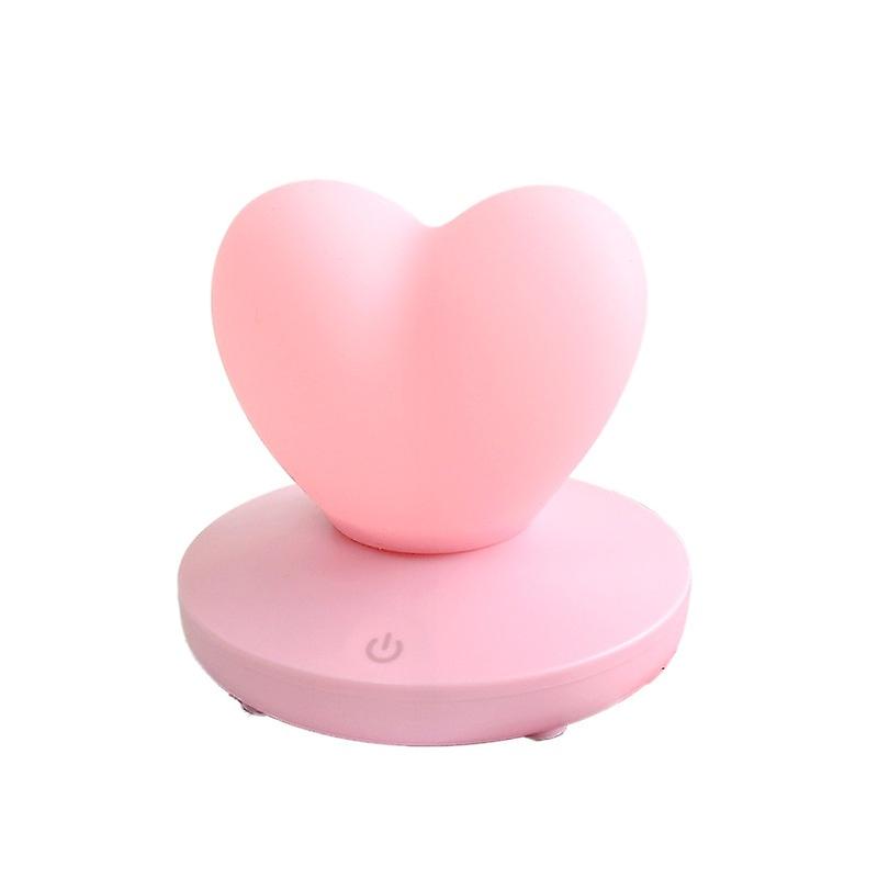 Heart Shaped Led Light Rechargeable Lamp