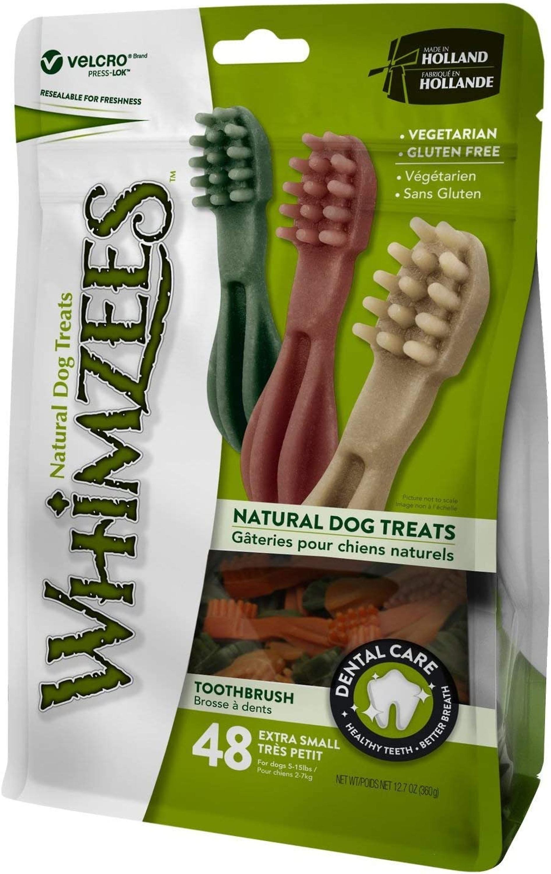 Whimzees Toothbrush Small 90mm (24Pk) Dog Treat