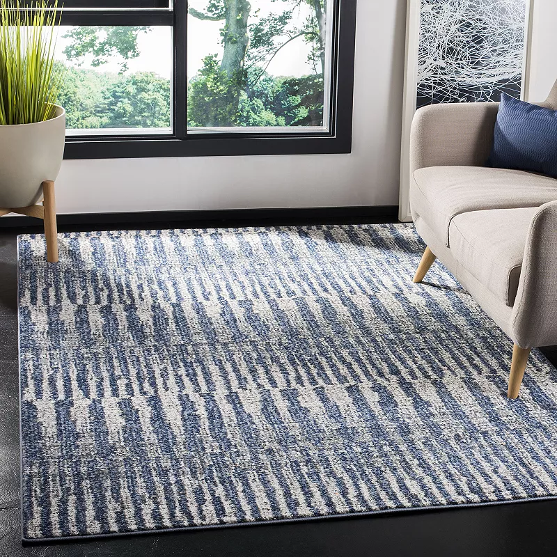 Safavieh Navy Arabella Rug