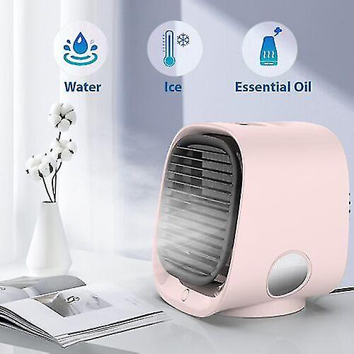 M201 Mini Thermantidote Air Conditioner Fan Portable Usb Desktop Home Office Air Cooler 5v 1a