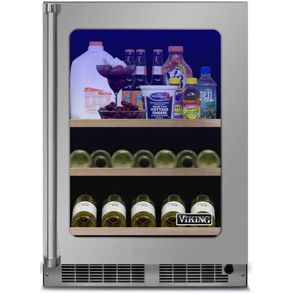 Viking 5 Series 5.5 cu.ft. Freestanding Beverage Center VBUI5241GSS