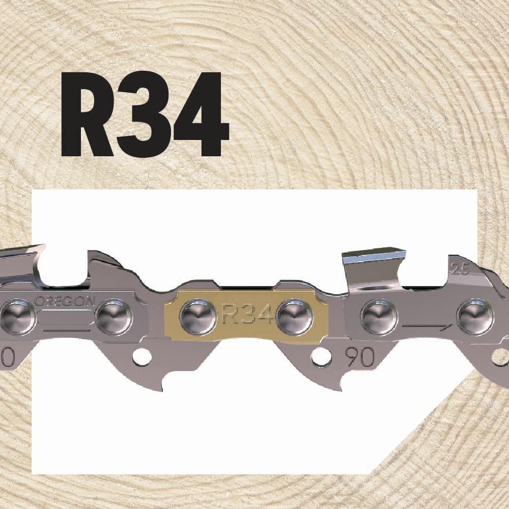 Oregon R34 Polesaw Chain for 8 in. Bar, Fits Poulan, Remington, Craftsman, Black + Decker, Ryobi, DeWalt and more R34-21