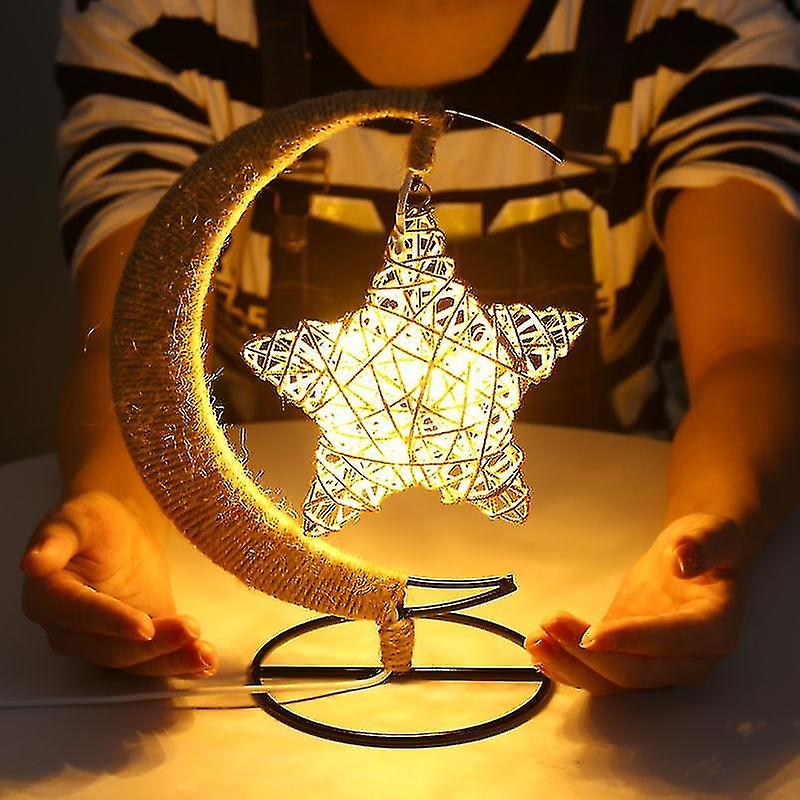 Lamps For Bedrooms Personalized Enchanting Night Light With Hanging Sepak Takraw Star For Kids Home