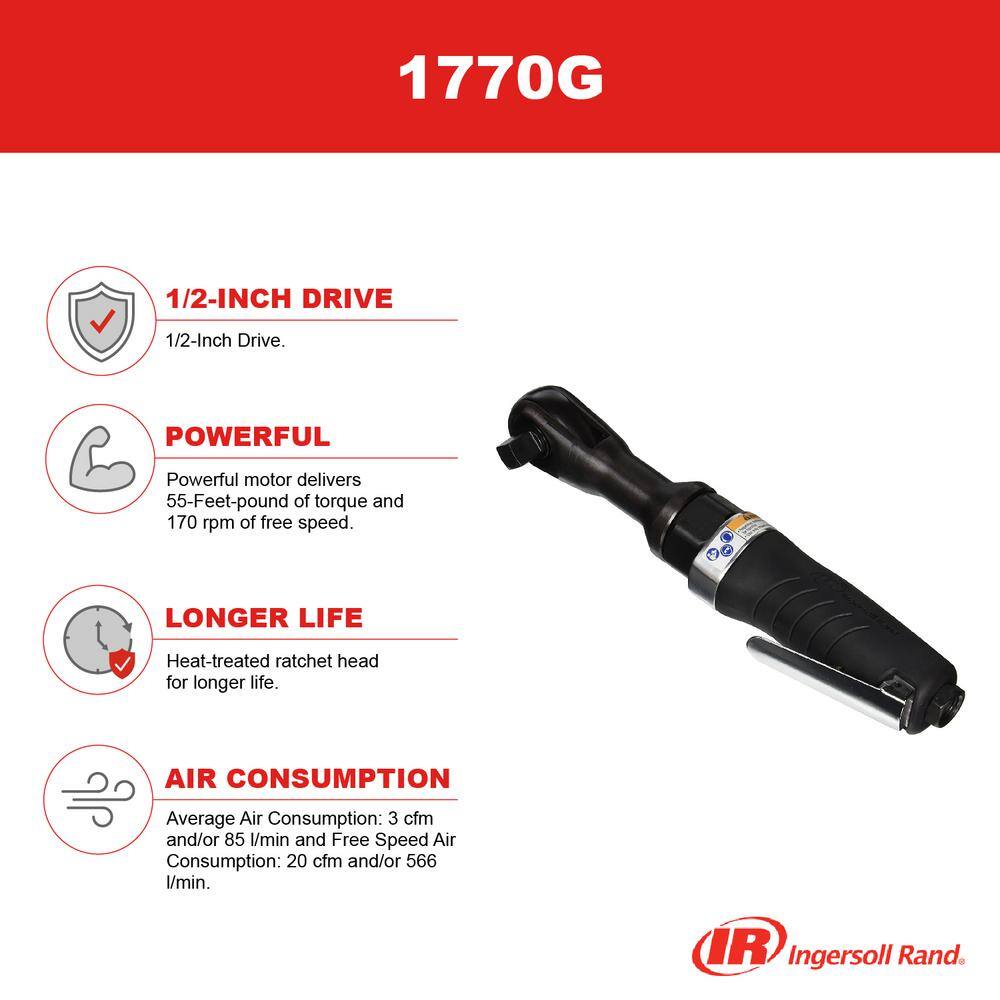 Ingersoll Rand 12 in. Air Ratchet 1770G