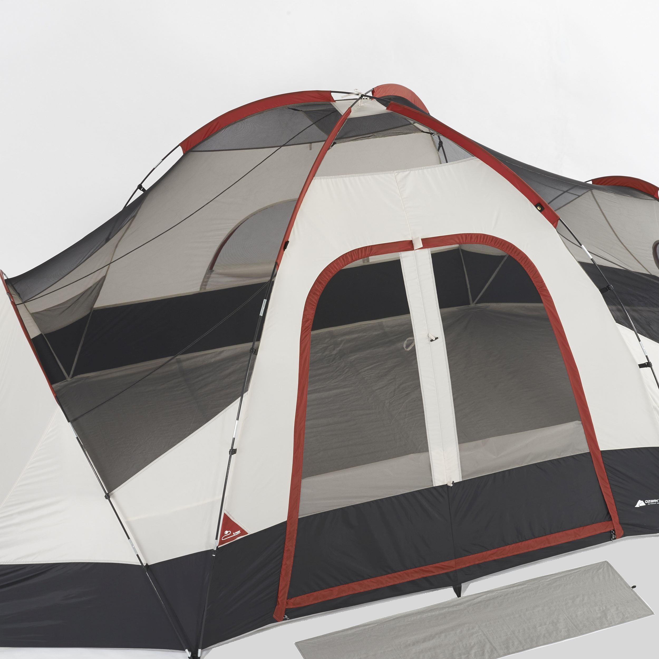 Ozark Trail 8-Person Modified Dome Tent, with Rear Window