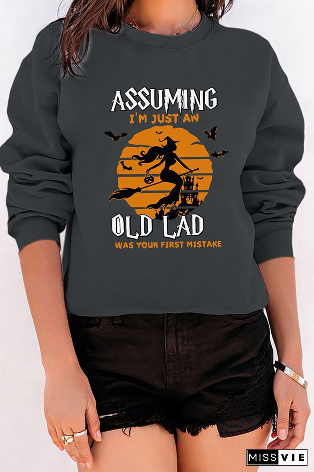 Assuming I'm Just An Old Lady Was Your First Mistake sweatshirt Wholesale